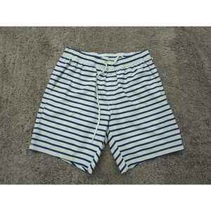 MeUndies Board Shorts Mens Medium Nautical Inseam: 8'‎ Pull On Poly Swimwear